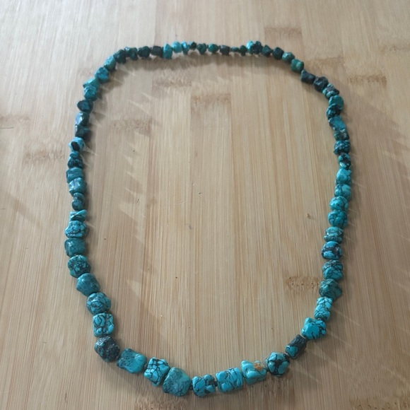 Vintage Turquoise Beaded Necklace